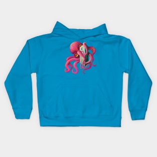 Big red Kraken Kids Hoodie